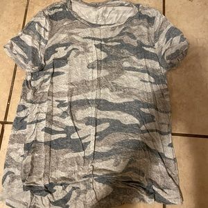 Faded cam soft tee